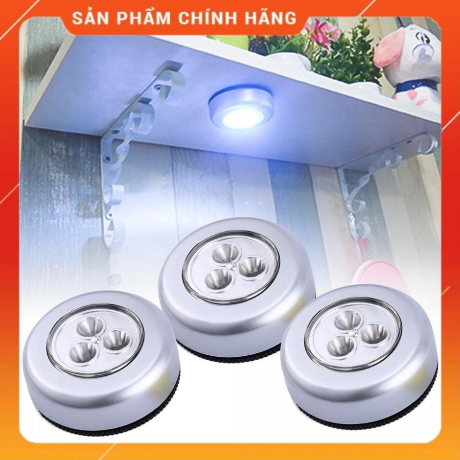 Đèn Led Dán Tường Dùng Gắn Tủ Quần Áo, Lối Đi Hành Lang, Nhà Bếp, Nhà Vệ Sinh, Phòng Ngủ Dùng Pin 3A