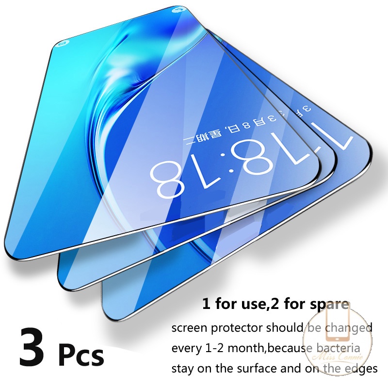 Set 1/ 3 kính cường lực màn hình cho REALME C21 8 6 C25 C11 C20 8PRO C25S C11 C15 C1 C2 5 5S 5I 6I C3 C12 7I C12 717