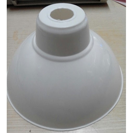 Chóa đèn nhựa chóa đèn nhôm 2 tấc 210 mm
