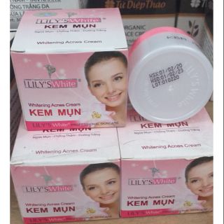 Kem mụn lyly white 16g