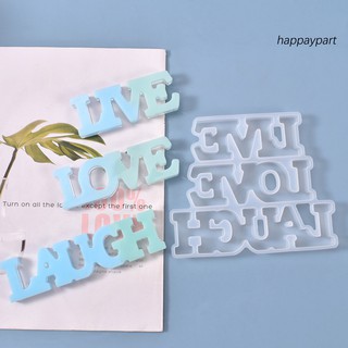 Qtryp_live love laugh letter design diy room hanging doorplate decor - ảnh sản phẩm 2