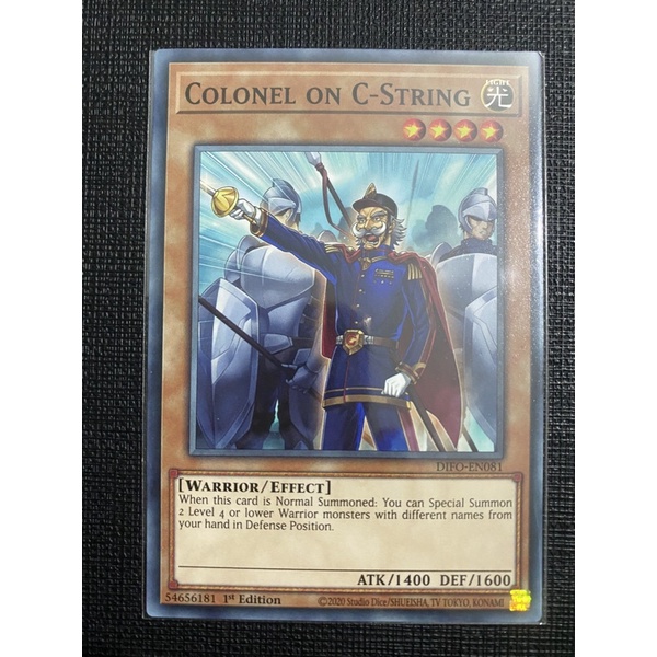 Thẻ bài Colonel on C-String
