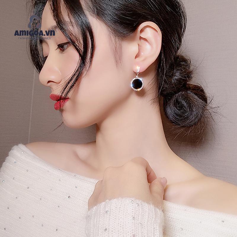 ✨✨Bông Tai Bạc 925 Họa Tiết Hình Học Thời Trang Cá Tính Cho Nữ