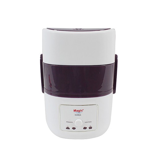 Hộp nấu và hâm cơm 03 tầng Magic Korea A06 (Trắng) | BigBuy360 - bigbuy360.vn