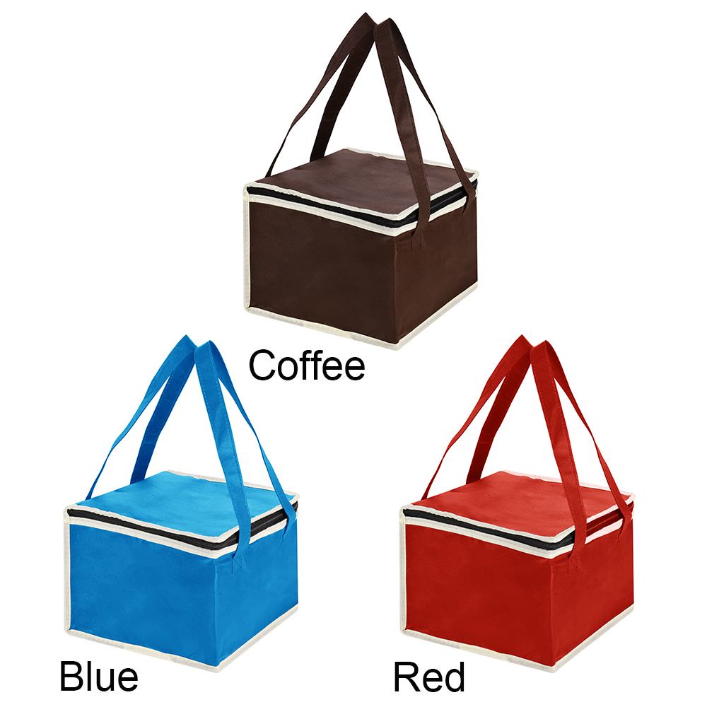 Túi Vải Không Dệt Giữ Nhiệt Đựng Bánh Pizza Chống Thấm Nước Tiện Dụng