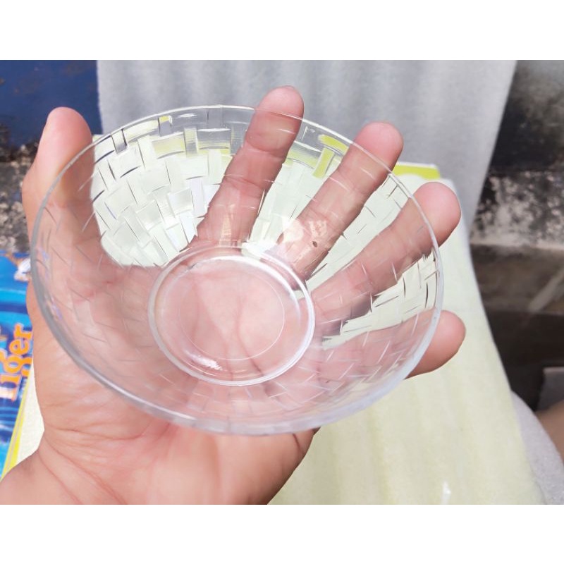 chén cơm thủy tinh indo 11cm