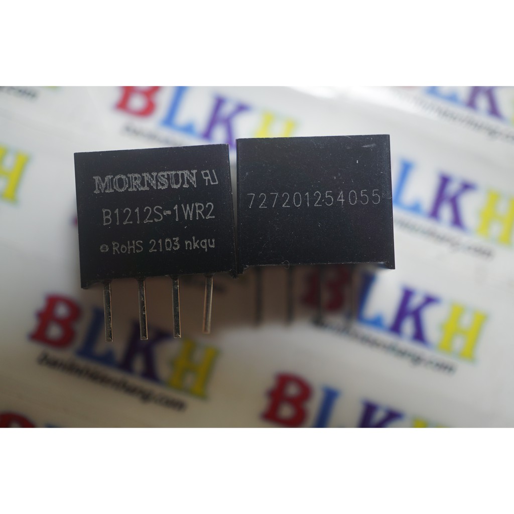 IC nguồn B1212S-1W B1212S-1WR2 12V 83mA SIP-4 chính hãng Mornsun