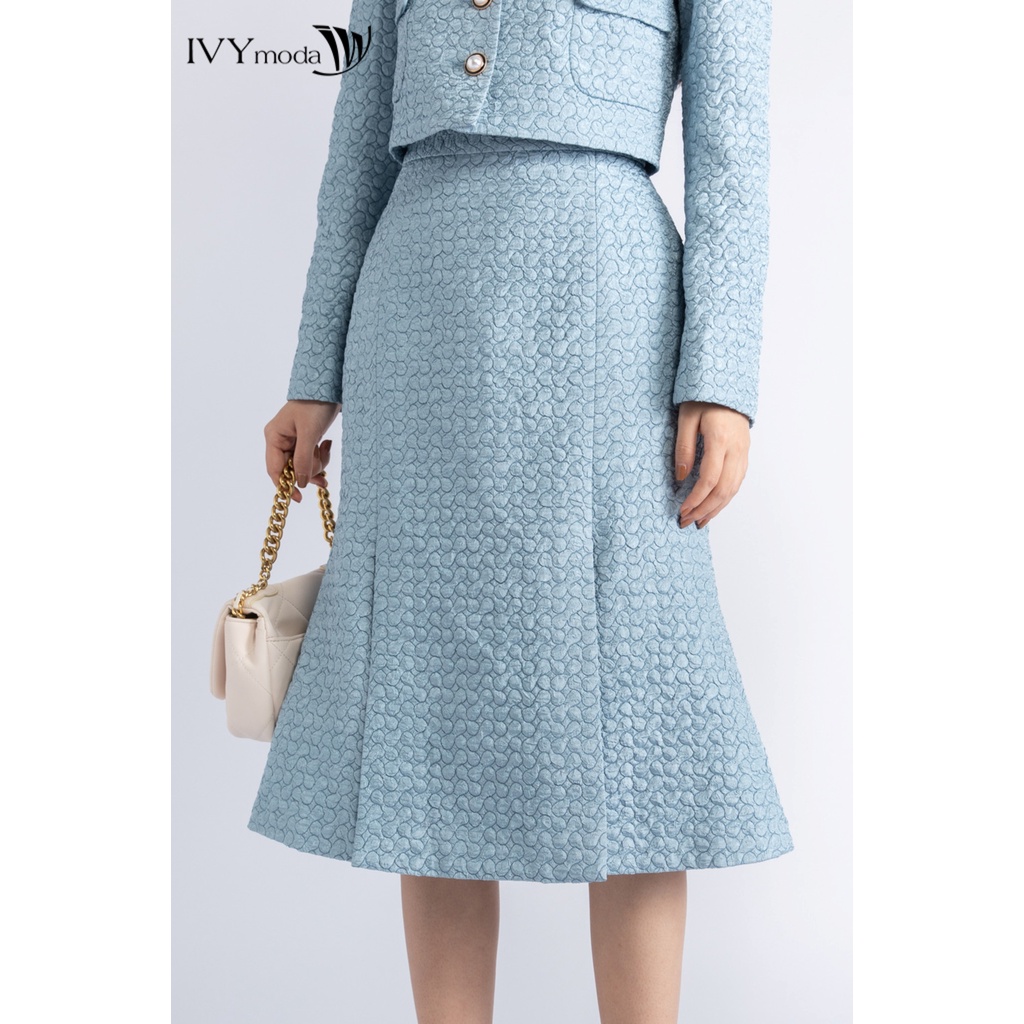 Chân váy đuôi cá cổ điển IVY moda MS 31M6899