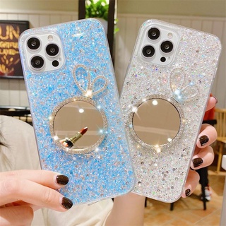 Ốp Điện Thoại Mềm Có Gương Trang Điểm Cho Samsung Galaxy A32 A12 A51 A31 A71 A21S A70 A50S A30S A20 A30 A10 M10S A02 A10S A20S