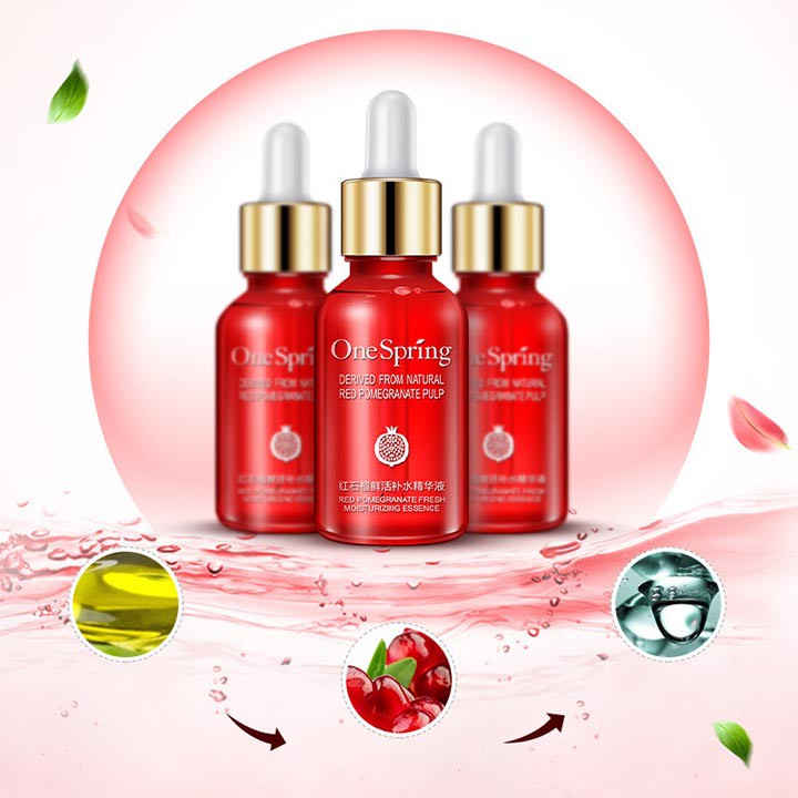 Serum Tinh Chất Lựu Đỏ Dưỡng Trắng Da Chống Lão Hóa One Spring