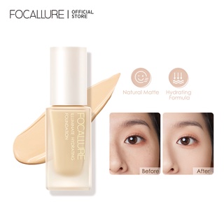 Kem nền dạng lỏng Focallure dưỡng ẩm lâu trôi trọng lượng 30g