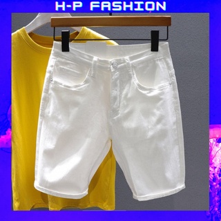 Quần short jean nam thời trang Hpfashion, quần short nam vải jean co giãn mềm mịn, form cực chuẩn - QSJNTCS221