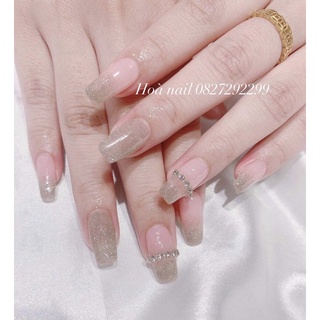 Nail box sẵn thiết kế móng vuông
