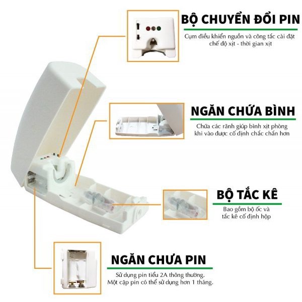 Máy xịt phòng tự động Roto-RT815