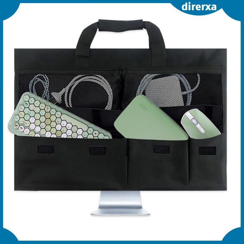 Hộp đựng du lịch Màn hình máy tính 24 inch, Bảo vệ nhiều túi chống trầy xước, dành cho máy tính xách tay du lịch