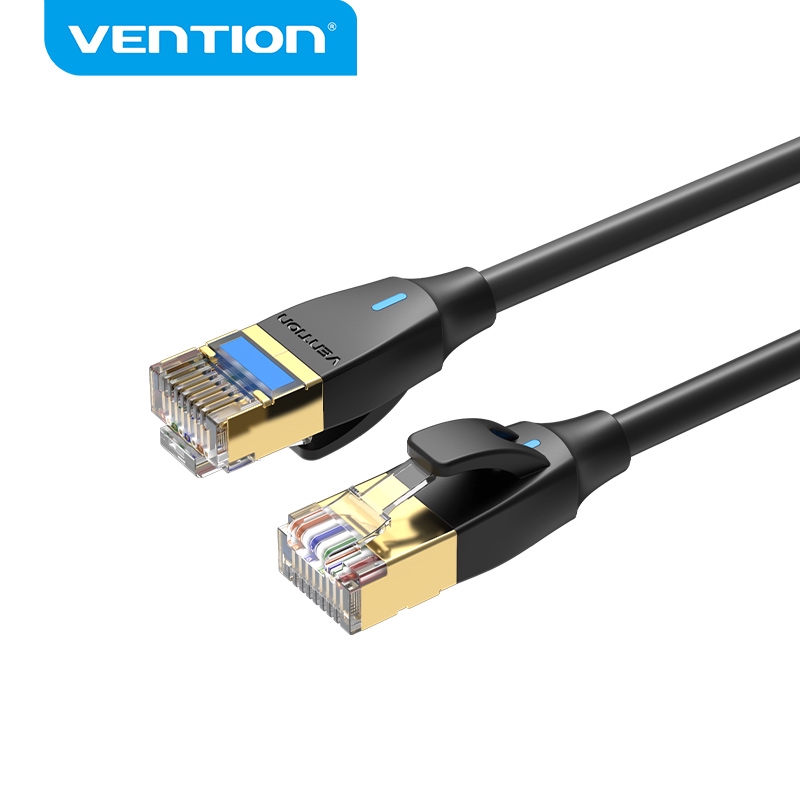 Cáp Nối Mạng VENTION CAT8 Băng Thông 40gbps Rj45 2000mhz Dùng Cho Laptop