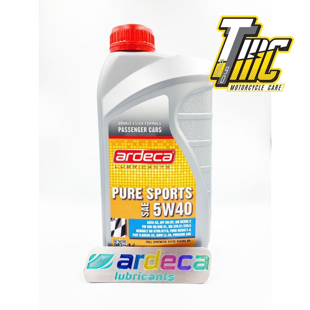 Nhớt ARDECA PURE SPORTS 5W- 40 Tổng hợp cho xe máy