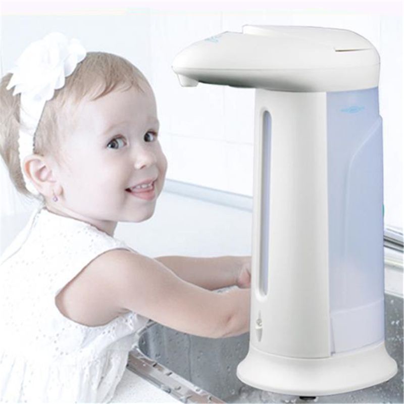 Bình Đựng Xà Phòng Rửa Tay Tạo Bọt Tự Động Cảm Biến Thông Minh Không Chạm Cho Trẻ Em