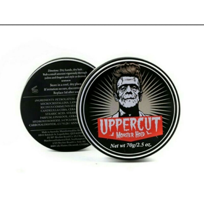 sáp vuốt tóc UPPERCUT DELUXE - Pomade, MONTER HOLD