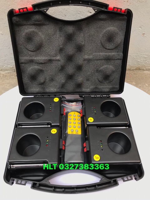 Kích pháo điện 9v bộ 4 đế
