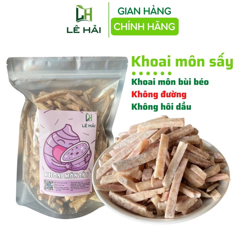 Hoa quả sấy khô thập cẩm, rau củ sấy giòn 500g Lê Hải đặc sản Đà Lạt