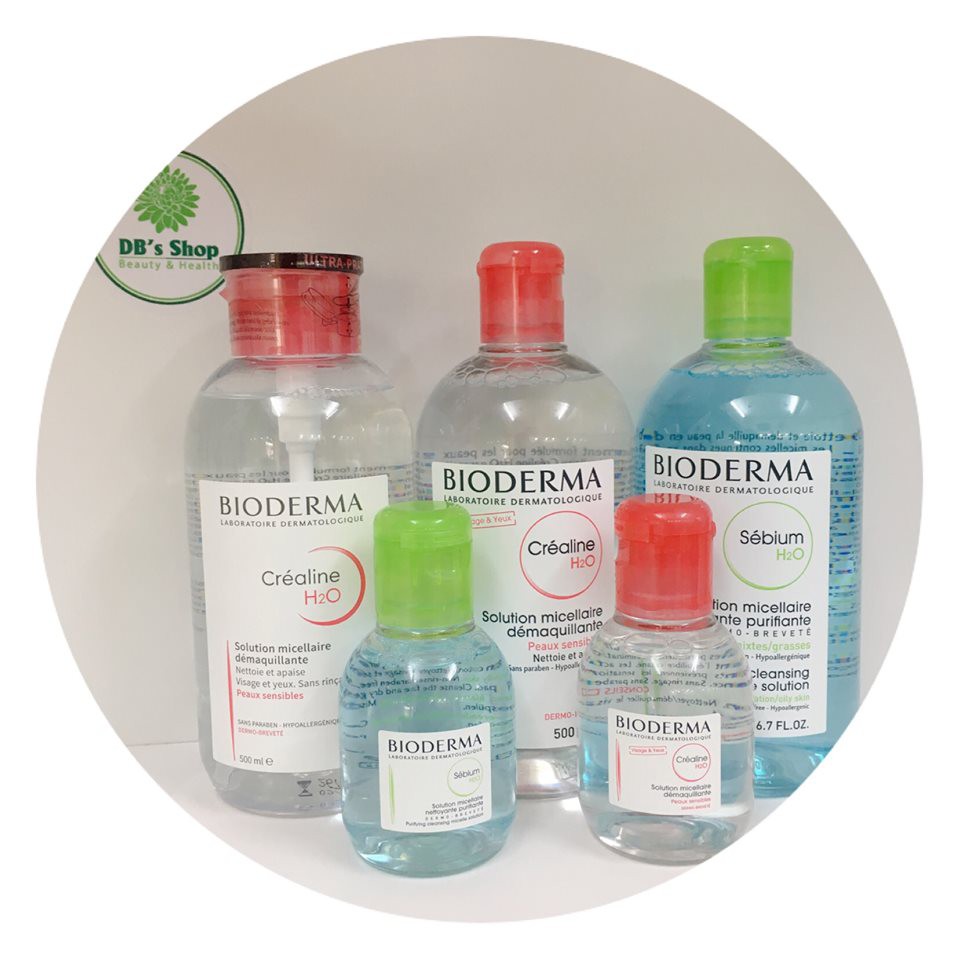 Tẩy trang dạng nước Pháp