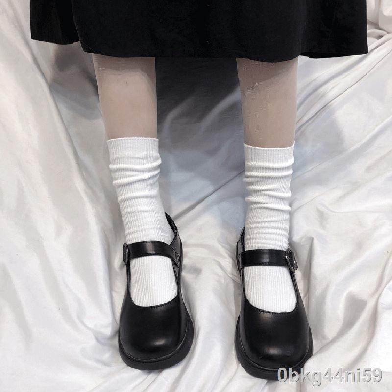 ✆▼✙Vớ ống dài nữ thoáng khí Nhật Bản dễ thương sinh viên trung trắng mùa hè mỏng jk đống tất