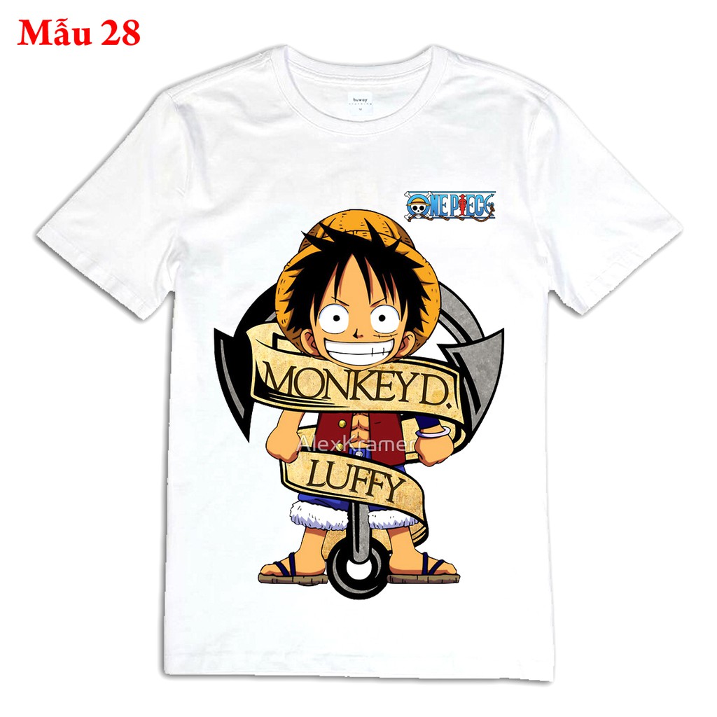 Áo thun ANIME &amp; MANGA One piece - nhân vật LUFFY