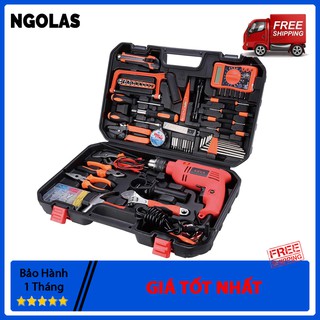 Bộ dụng cụ sửa chữa bảo trì đa năng 125 món - Ngolas