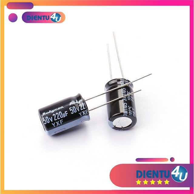 Tụ Hóa 220uF 50V 220uF/50V