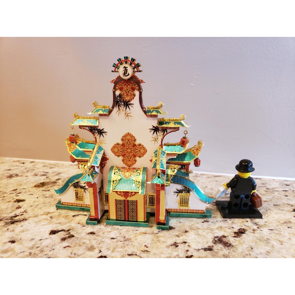 Đồ Chơi Lắp Ráp Mô Hình 3D Bằng Kim Loại Piececool Trường Tư Thục