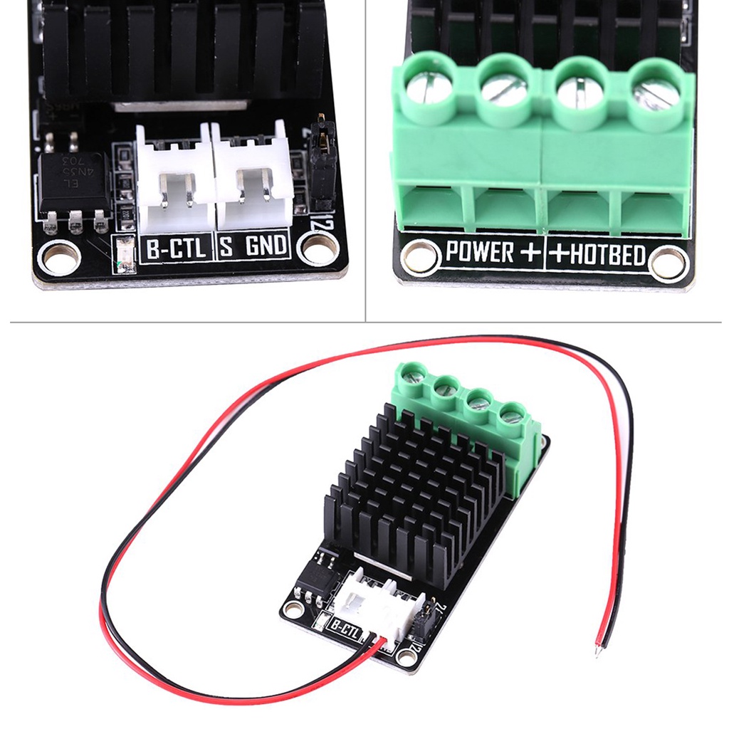 3D Printer 30A Big Current Mini Heating Controller MKS MOSFET MOS Module For Heat Bed Extruder