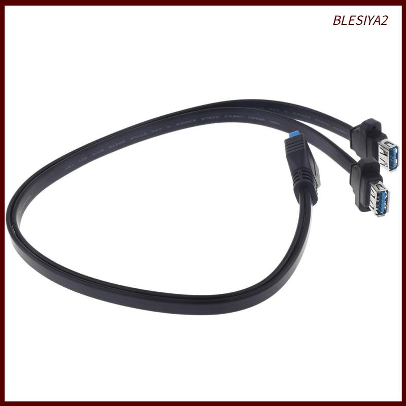 Cáp ChuyểN ĐổI Bo MạCh Chủ 2 CổNg USB 3.0 Sang ĐầU CắM 20Pin