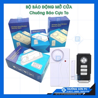 Bộ báo động mở cửa ks-sf03r sf03r cảm biến má từ có điều khiển