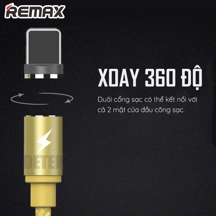 Cáp sạc Nam Châm Cổng Type-C Remax RC-095a