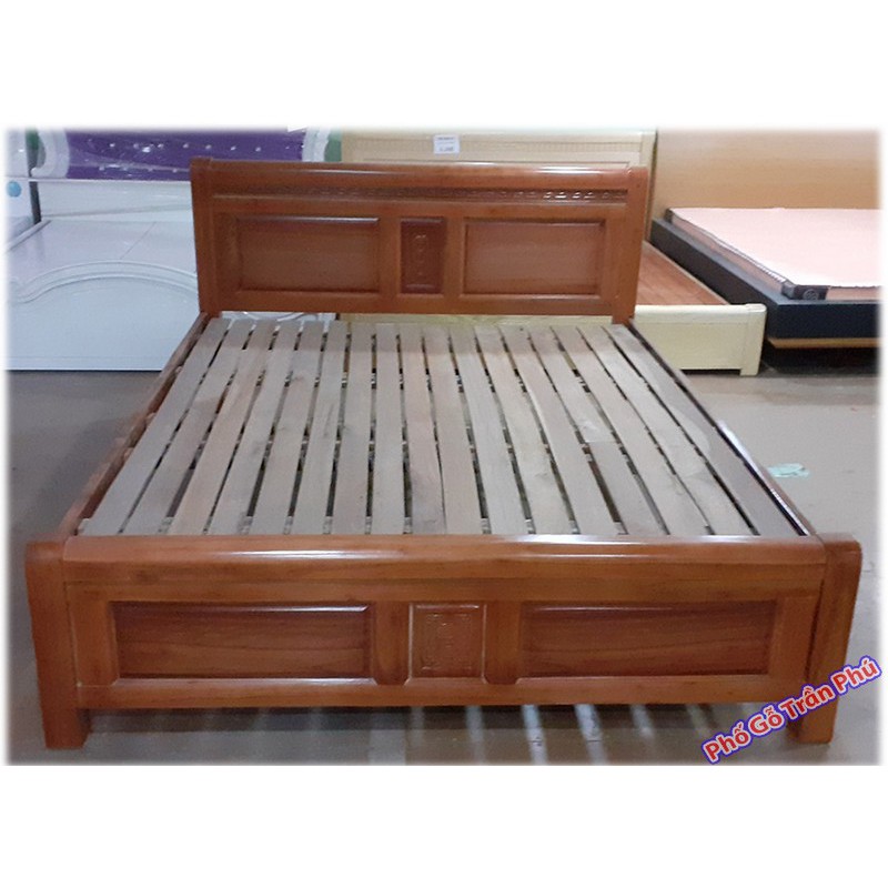Giường ngủ gỗ xoan đào Gia Lai