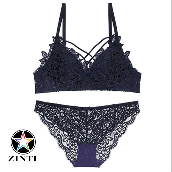 Bộ đồ lót ren sexy, quyến rũ không gọng, đệm mỏng | BigBuy360 - bigbuy360.vn