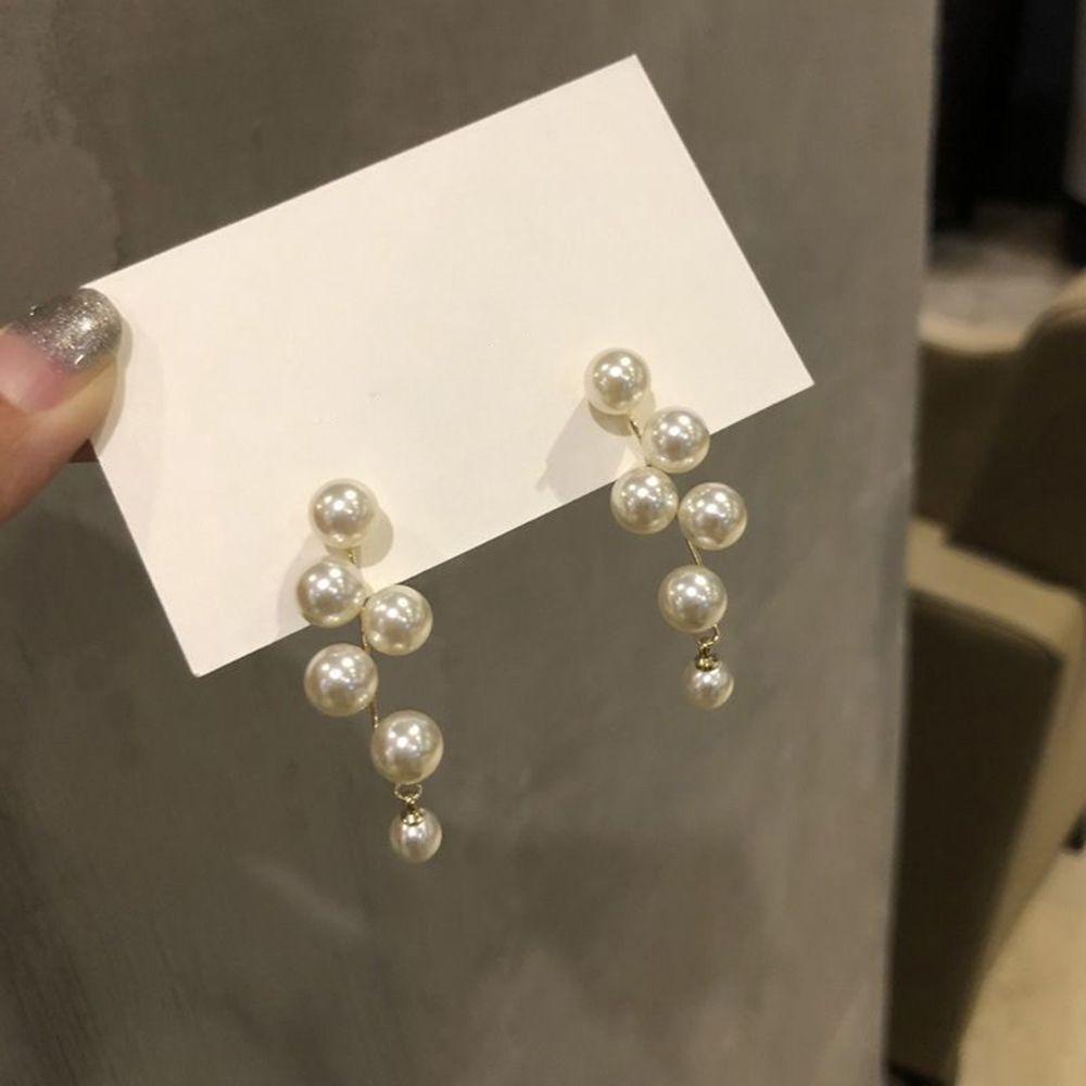 1 Đôi Bông Tai Hình Tua Rua Đơn Giản Thời Trang Dành Cho Nữ