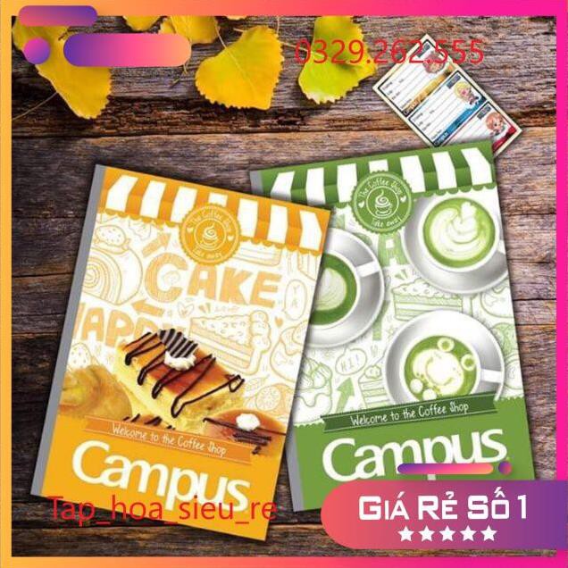 (Rẻ Vô địch) Vở Campus 120 trang có chấm