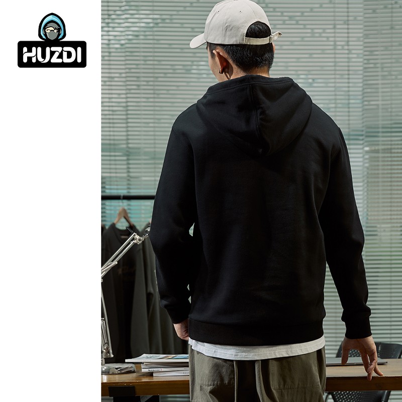Áo Hoodie Nam Nữ Unisex HUZDI - Phong Cách Hàn Quốc Cá Tính, Chất Nỉ Cào Bông Dày Ấm - Mã HOD012 | BigBuy360 - bigbuy360.vn