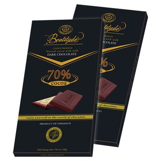 Socola thanh 70% 100g - Mã: 140