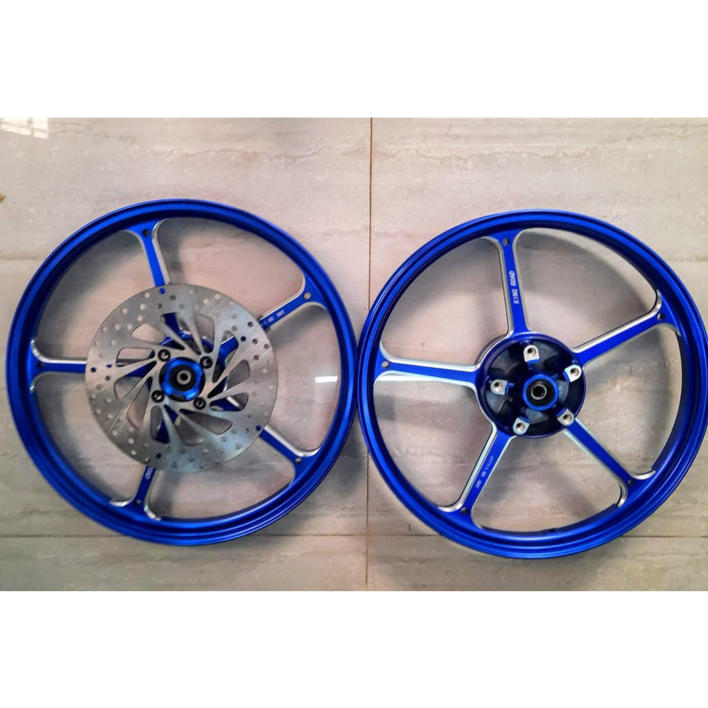 Mâm CNC KING ROAD - XMODE dành cho Exiter 150-155 bản 1.6 trước sau