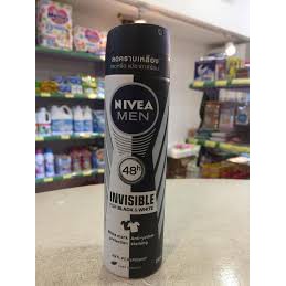 Xịt khử mùi Nivea Men For black and white 150ml