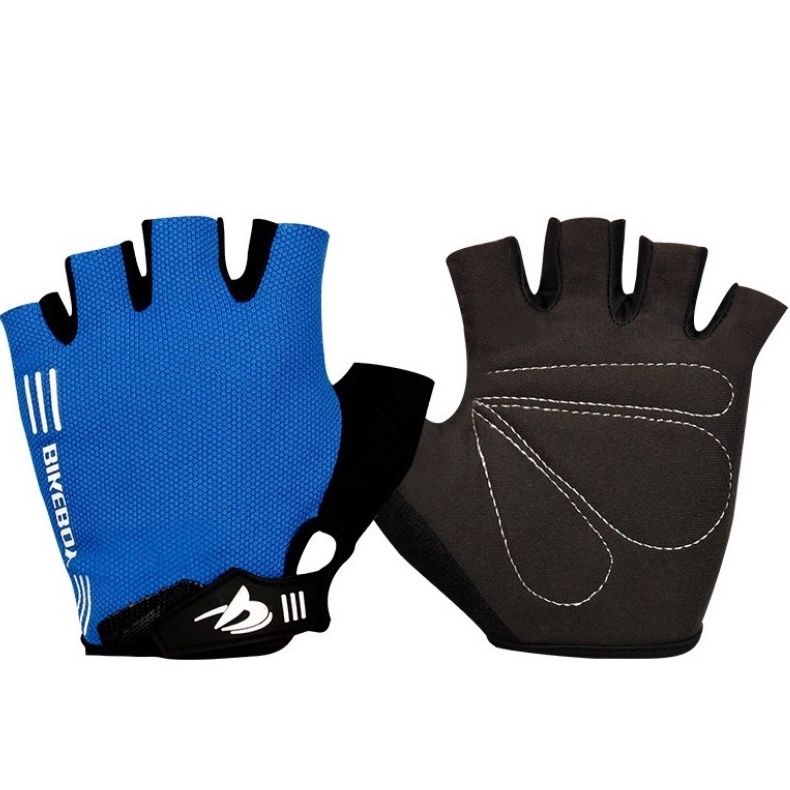 Găng Tay Xe Đạp Chuyên Dụng Hở Ngón Cao Cấp Loại 1, Găng Tay Tập Gym Nam Nữ Bikeboy