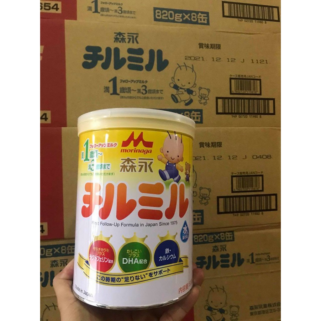 Sữa Morinaga số 9 (820g) date 12.2021