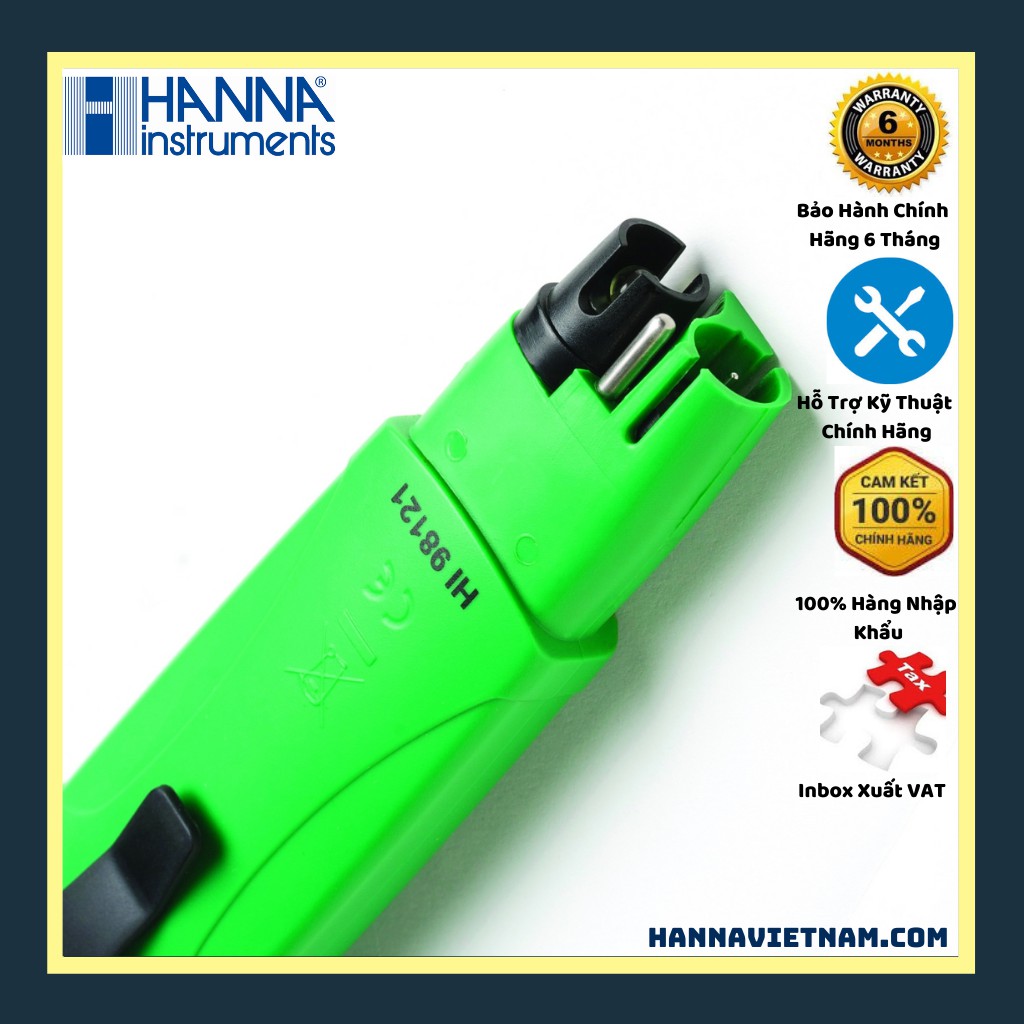 Bút Đo pH/ORP/Nhiệt Độ Hanna Instruments HI98121