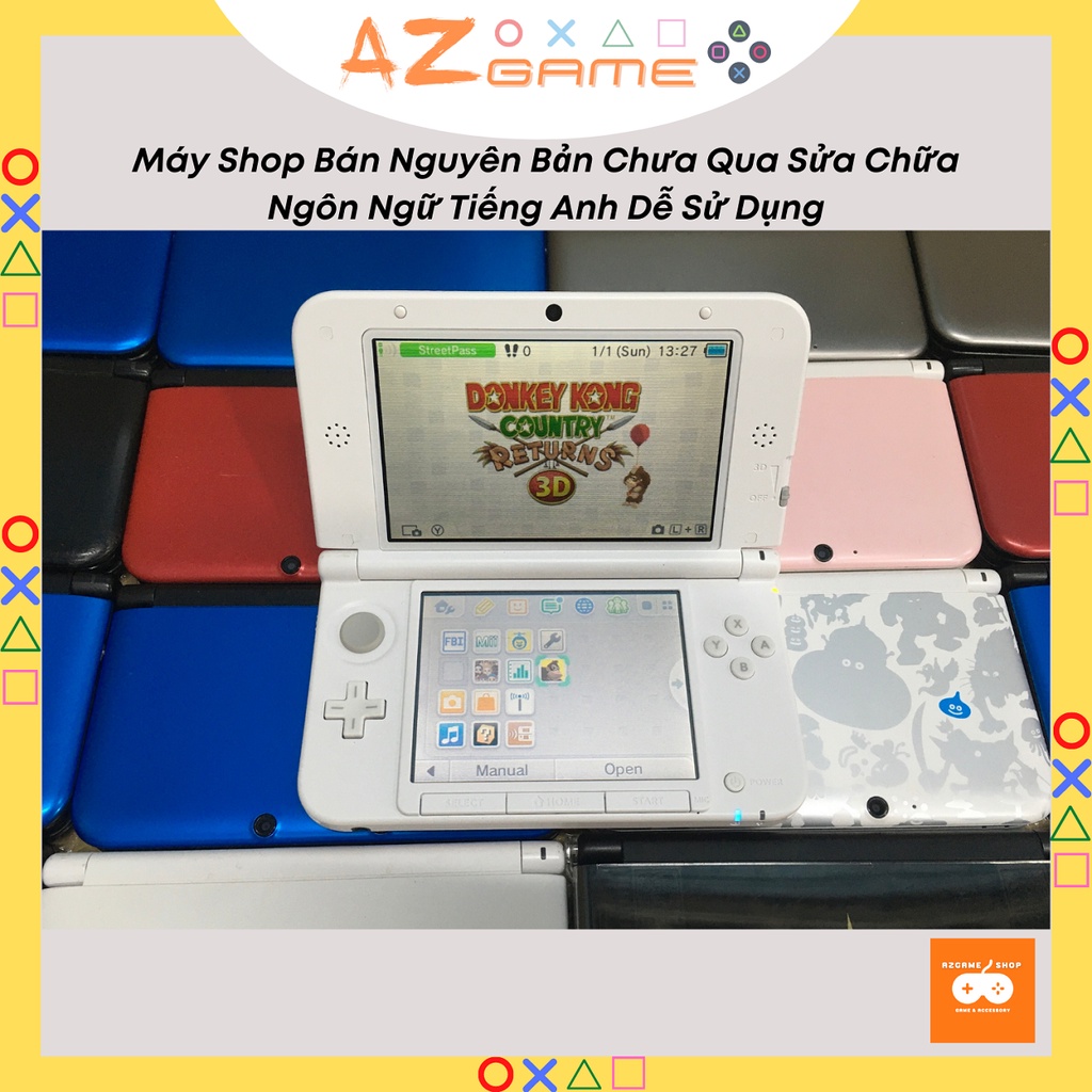 Máy Chơi Game Nintendo 3DS (Kho Game 5000+) Đầy Đủ Phụ Kiện