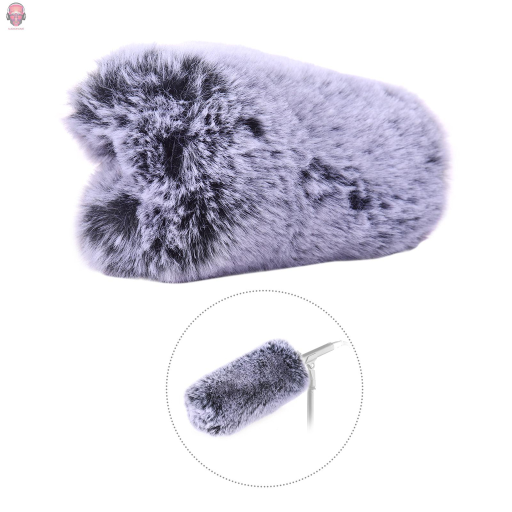 Bọc mic giảm tiếng ồn có lông thú thay thế RODE VideoMic Pro / RODE VideoMic Pro-R / BOYA BY-BM3030 / BOYA BY-BM3031