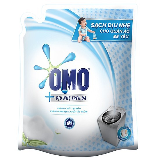 Nước Giặt Dịu Nhẹ OMO (Túi 2KG)