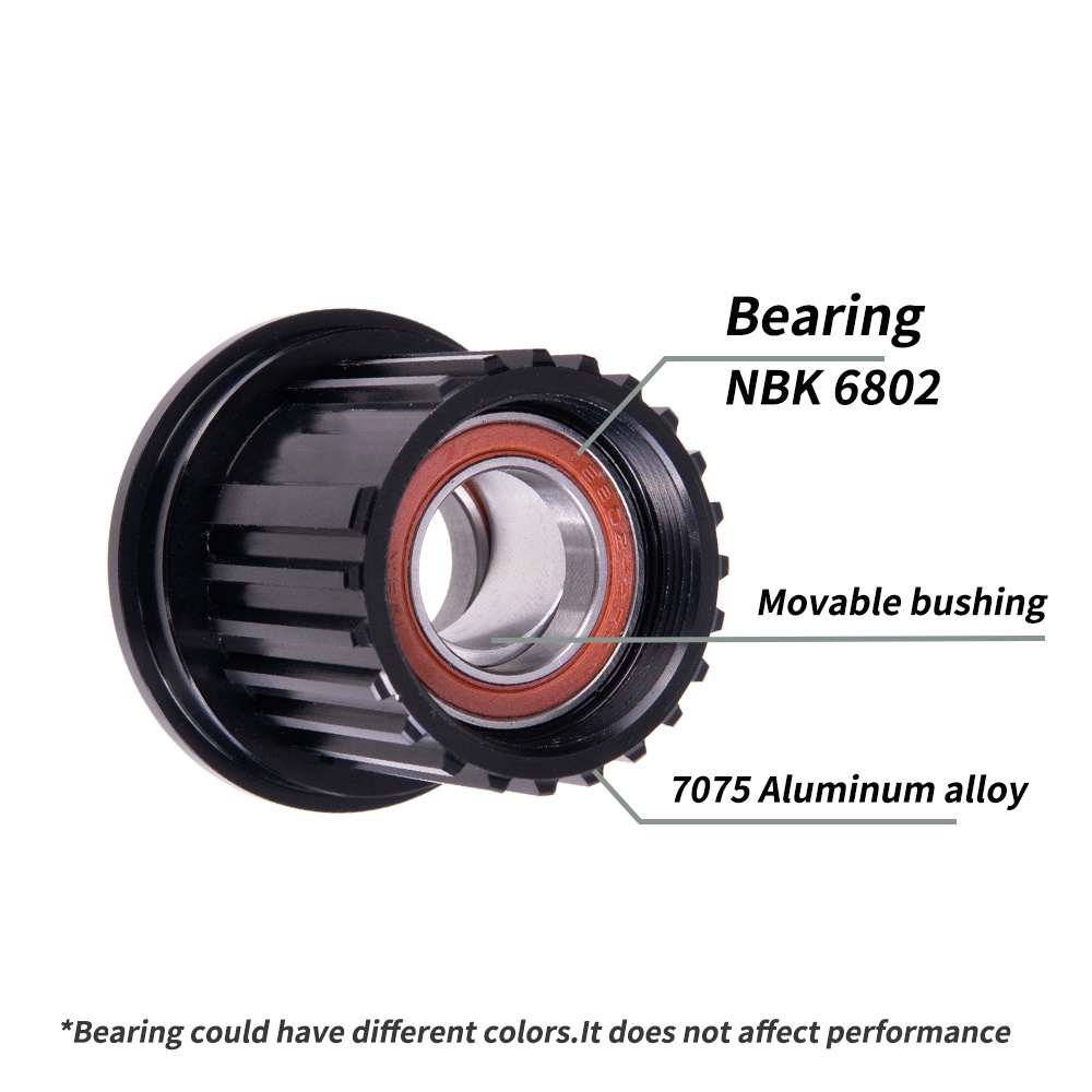 Ổ trục bánh xe đạp Ztto XD HG MS CP tốc độ 12S XDR Cho 180 190 240 350 Freehub k7